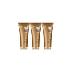 Dove Summer Revived Medium to Dark Gradual Tanning Lotion For a Sun-Kissed Glow Self Tan Body Lotion Tanning Lotion For All Skin Types 200ml,Pack of 3