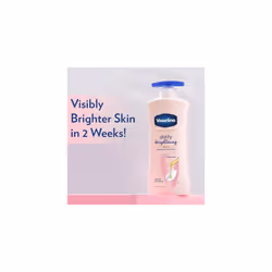 Vaseline Healthy Bright, Daily Brightening Daily Moisturizer, 400 ml, for Glowing Skin, with Vitamin B3, Visibly Radiant Skin in 2 Weeks