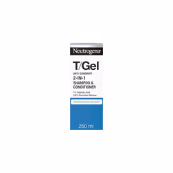 Neutrogena T/Gel 2 in 1 Anti-Dandruff Shampoo/Conditioner, 250ml
