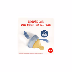 NUK First Choice+ Baby Bottle | 0-6 Months | Temperature Control | Anti Colic Vent | 150 ml | BPA-Free | Latex Teat | Safari (Beige)
