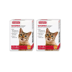 Beaphar WORMclear Tablets for Cats - 2 Tablets