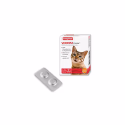 Beaphar WORMclear Tablets for Cats - 2 Tablets