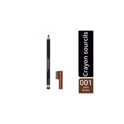 Rimmel London Professional Eyebrow Pencil, Dark Brown, 1.4g & London Extra Super Lash Volumising Mascara, 8ml