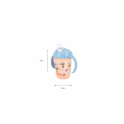 Nuby Grip N Sip Water Bottle, 240ml, 2 Pack