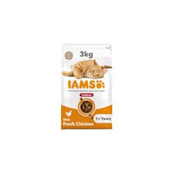 IAMS Indoor Complete Dry Cat Food for Adult and Senior Cats with Chicken 3 kg