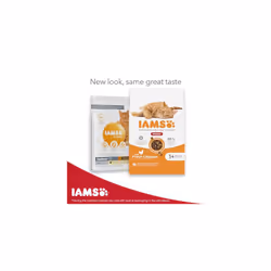 IAMS Indoor Complete Dry Cat Food for Adult and Senior Cats with Chicken 3 kg