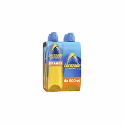 Lucozade Sport Orange - 4x500ml, Electrolytes
