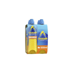 Lucozade Sport Orange - 4x500ml, Electrolytes