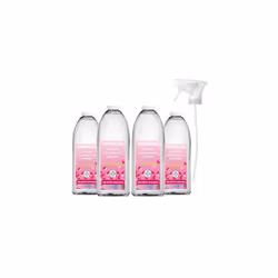 Method Antibacterial All Purpose Spray, Powerful Formula Kills 99.9% of Bacteria, Wild Rhubarb, Pack of 4, 828ml