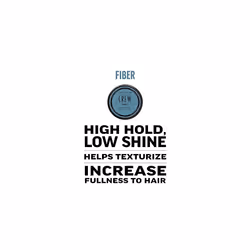 American Crew Fiber High Hold with Low Shine, Gifts for Men, for Thickening and Texture, Matte Finish, Hair Styling Wax for Men - 85 g