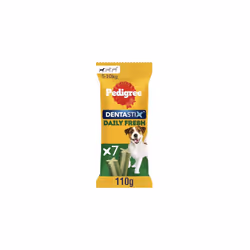 Pedigree Dentastix - Daily Fresh Dental Chews - Dog Treats for Small Dog - 70 Sticks (Pack of 10)