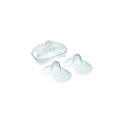 MAM Nipple Shield | Large | 2 Pack | Comes in Sterilisable Travel Case | SkinSoft Silicone Familiar for Baby | Protects and Supports Breastfeeding