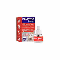 FELIWAY Friends 30 Day Refill, helps to reduce conflict in multi-cat households, helping cats get along better, 48 ml