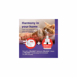 FELIWAY Friends 30 Day Refill, helps to reduce conflict in multi-cat households, helping cats get along better, 48 ml