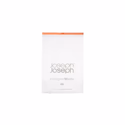 Joseph Joseph IW5 Bin Liners with Tie Tape Drawstring Handles- 40 Litres, Pack of 20- Transparent, Farblos