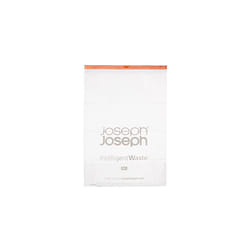 Joseph Joseph IW5 Bin Liners with Tie Tape Drawstring Handles- 40 Litres, Pack of 20- Transparent, Farblos