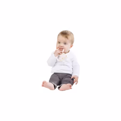 Sophie la girafe Baby Teething Ring, 100% Natural Rubber Phthalate-Free Easy to Grip Baby Teether, Suitable for Newborn Babies - Fresh Touch Box