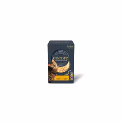 Encore Natural Wet Cat Food, Pouch Multipack Chicken Selection in Gravy, 50g (5x50g Pouches)