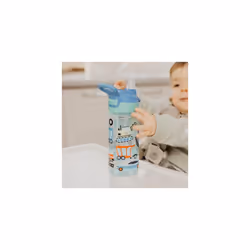 Nuby Super Quench Straw Water Bottle, 540ml, 2 Pack
