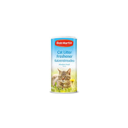 Bob Martin Cat Litter Freshener Powder, Meadow Fresh Scent - Effective Odour Control for Longer Lasting Freshness, Made in the UK (500g)
