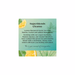 Twinings Superblends Cleanse Tea - Green Tea Herbal infusion with Matcha, Lemon & Fennel Seeds with Manganese- 20 Biodegradable Tea Bags