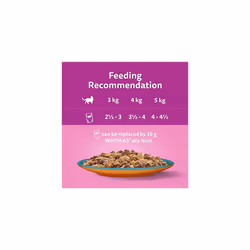 Whiskas Tasty Duo 1+ Surf and Turf in Jelly 48 x 85 g Pouches, Adult Cat Food, Pack of 4 (12 x 85 g)