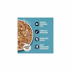 Lily's Kitchen Natural Adult Dog Food Wet Tins Fishy Fish, Pie Complete Meal Recipes, 6 Tins x 400g