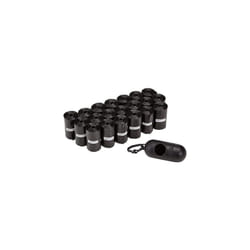 Amazon Basics Dog Poop/Waste Bags with Dispenser and Leash Clip, Unscented, 300 bags (20 Packs of 15 Bags)