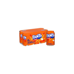 Fanta Orange 8 x 330 ml