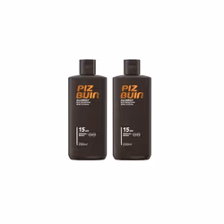 Piz Buin Allergy Lotion SPF 15 Medium, 200ml (Pack of 2)
