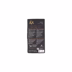 L'OR Espresso Onyx Coffee Pods x10 Intensity 12 (Pack of 10, Total 100 Capsules)