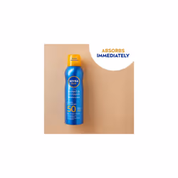 NIVEA SUN Protect & Dry Mist SPF50 200ml, Water-Resistant