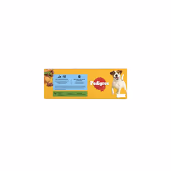 PEDIGREE - Adult Wet Dog Food Pouches - 40 x 100 g - Mixed Selection in Gravy - Dog Food Wet Bulk Pack