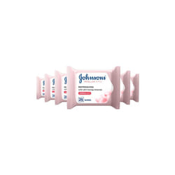 Johnson's Face Care Make Up Be Gone Refreshing Wipes - Pack of 150