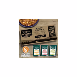 Winalot Meaty Chunks Mixed in Gravy Wet Dog Food 80x100g