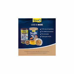 TetraMin Flakes - fish food in flake form for larger ornamental fish, balanced mixture for healthy fish and clear water, 100ml Can