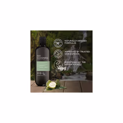 Baylis & Harding Goodness Men's Bergamot & Clary Sage Natural Shower Gel, 500 ml (Pack Of 3) - Vegan Friendly