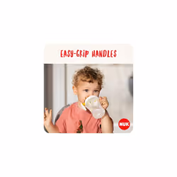 NUK Trainer Cup Sippy Cup | Leak-Proof Soft Drinking Spout | 6+ Months | BPA-Free | 230ml | Green Frog
