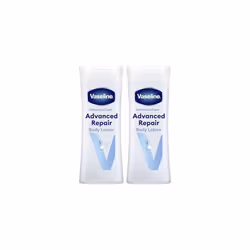 Vaseline Intensive Care Advanced Repair Body Lotion fragrance-free to heal very dry skin 2x 400 ml