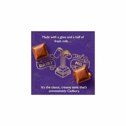 Cadbury Dairy Milk Fruit & Nut Chocolate Bar, The Classic Creamy Taste, Sharing Bag, 280 g (Pack of 1)