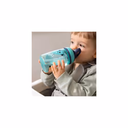 Nuby Mighty Swig Water Bottle 360ml (2pk) - No Spill, Carry Handle