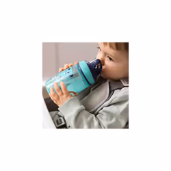 Nuby Mighty Swig Water Bottle 360ml (2pk) - No Spill, Carry Handle