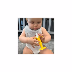 Nuby Banana Soothing Teether Easy Grip BPA-Free Suitable from 3 Months Plus, One Size