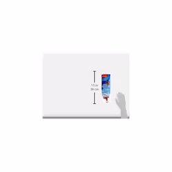Vileda Supermocio Micro and Cotton Mop Refill, White, 18 x 10 x 37 cm, Pack of 2