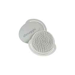 Shnuggle Baby Bath Brush | Soft Brush Helps To Massage Away Cradle Cap - Grey