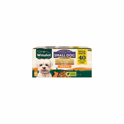Winalot Meaty Chunks Small Dog Mixed in Gravy Wet Dog Food 40x100g