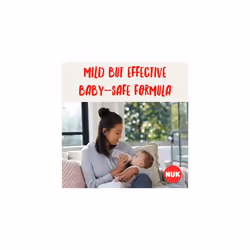 NUK Baby Bottle Cleanser | 500 ml | Ideal for Cleaning Baby Bottles, Teats & Accessories | Fragrance Free | pH Neutral | 100% Recycled Bottle