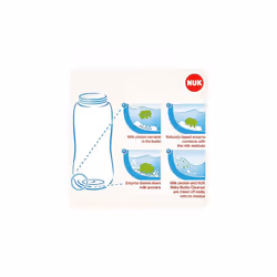 NUK Baby Bottle Cleanser | 500 ml | Ideal for Cleaning Baby Bottles, Teats & Accessories | Fragrance Free | pH Neutral | 100% Recycled Bottle