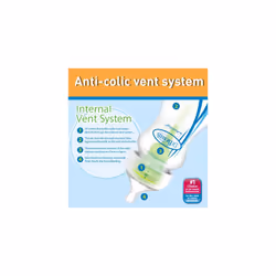 Dr Brown's Anti-Colic Glass Baby Bottle 9oz 2pk