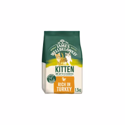 James Wellbeloved Hypoallergenic Dry Cat Food for Kitten Turkey 1.5 kg